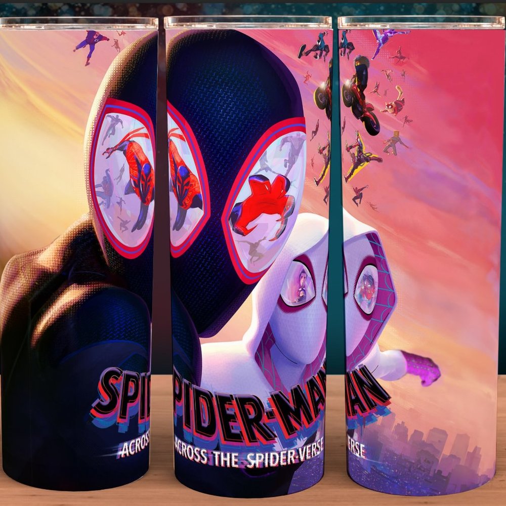 Spider-man Into the Spiderverse Miles Morales 3 Cup Mug Tumbler  20oz